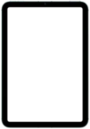 iPad mini frame in Blue
