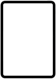 iPad Pro 11" frame in Silver