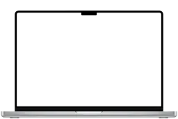 MacBook Pro 16" frame in Silver